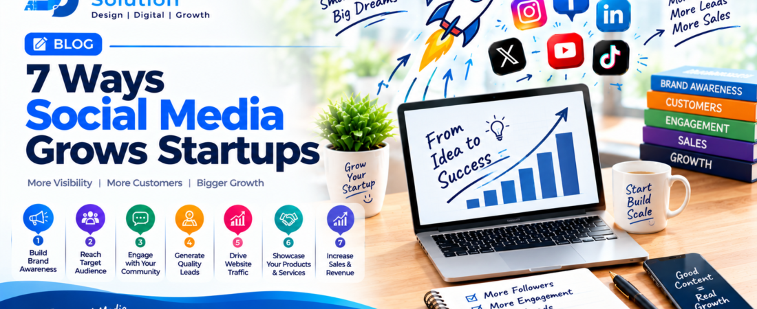 7 Ways Social Media Grows Startups