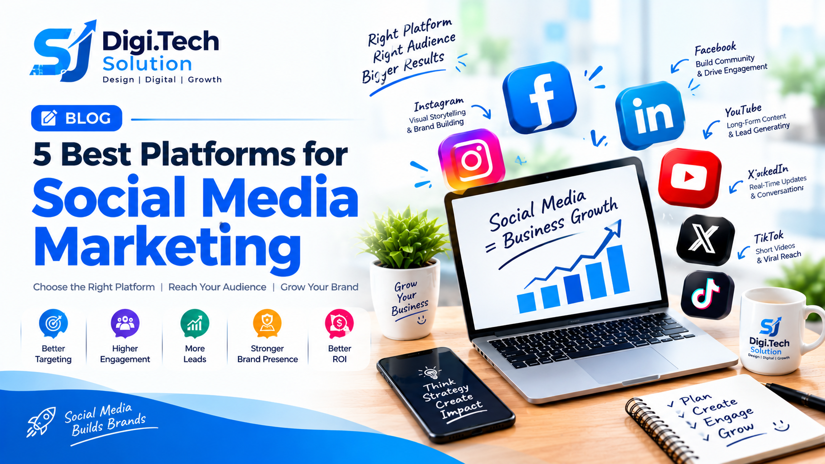 5 Best Platforms for Social Media Marketing