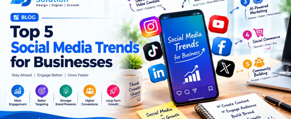 Top 5 Social Media Trends for Businesses