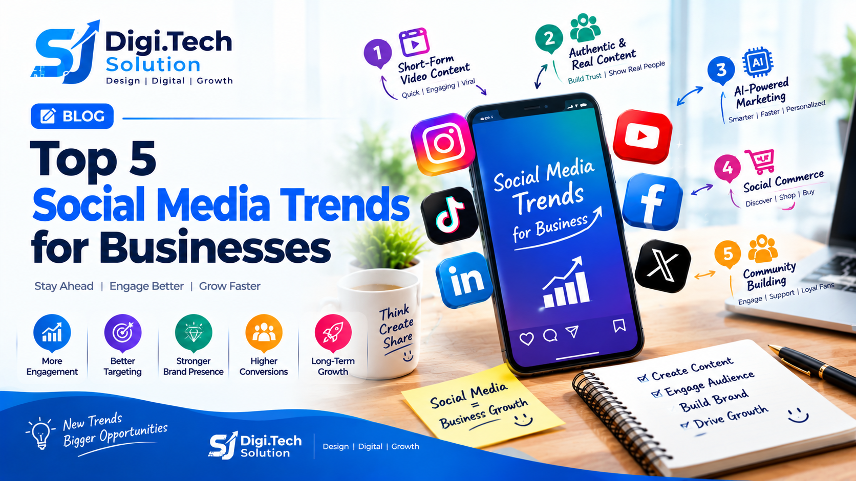 Top 5 Social Media Trends for Businesses